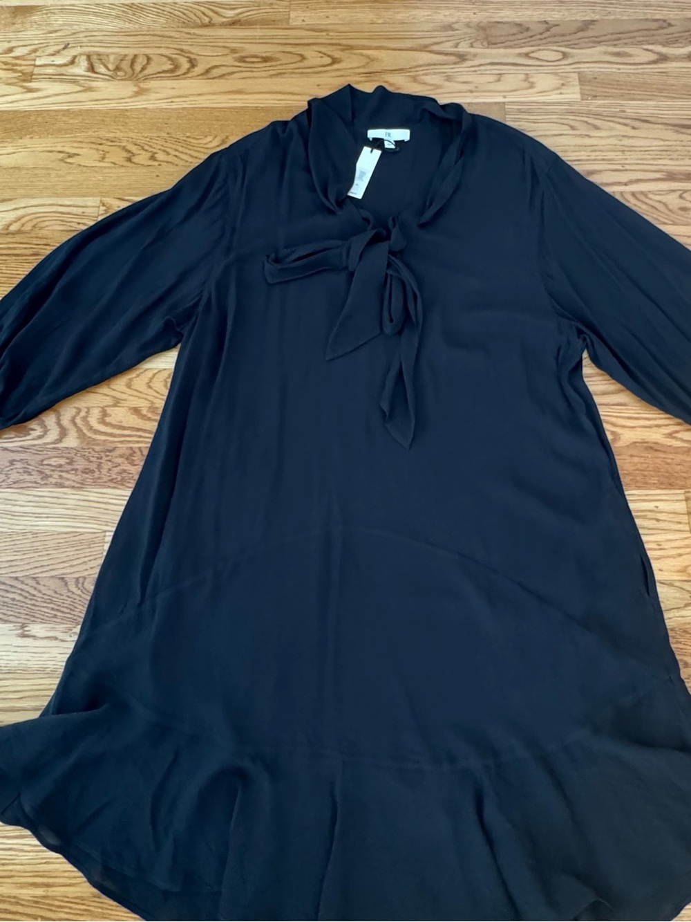 Banana Republic Black Midi Dress - Picture 7 of 7